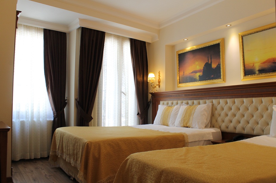 blue istanbul hotel triple room